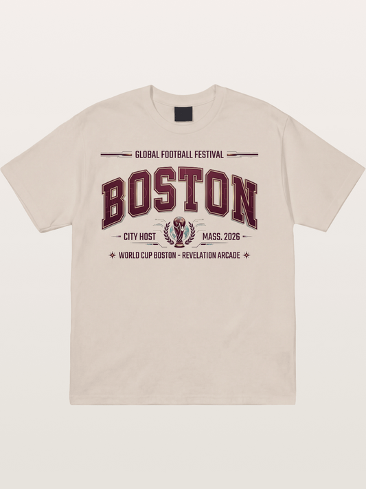 Boston 2026 World Cup Host Cotton T-shirt