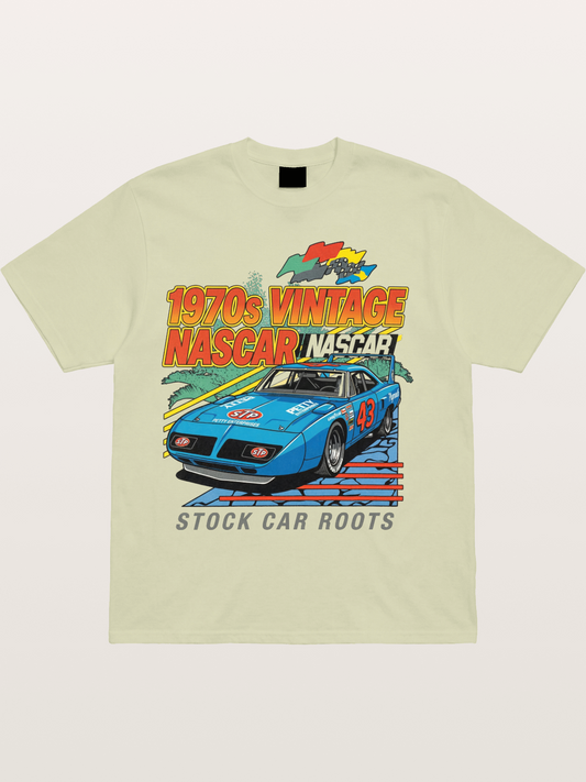 Stock Car Racer Cotton T-shirt