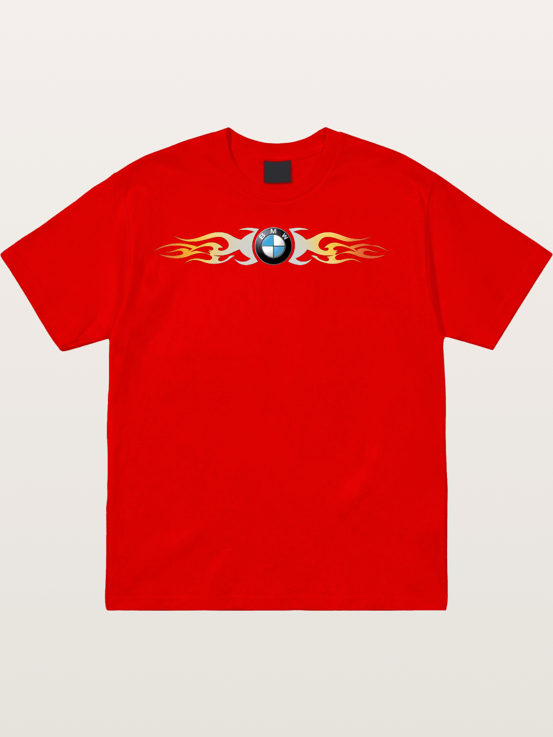 BMW Roundel Flame Stripe Cotton T-shirt