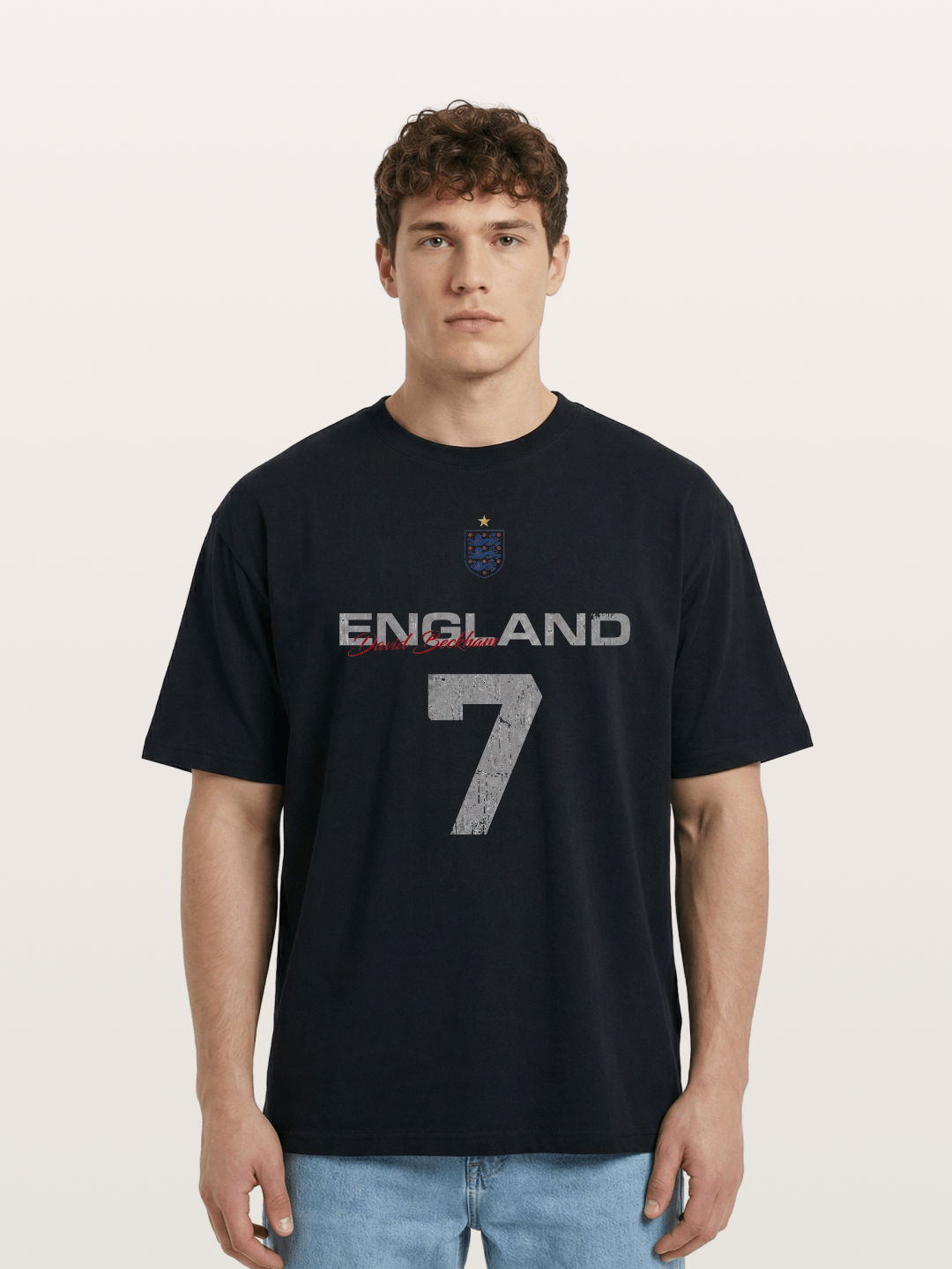 England Beckham 7 Vintage Cotton T-shirt