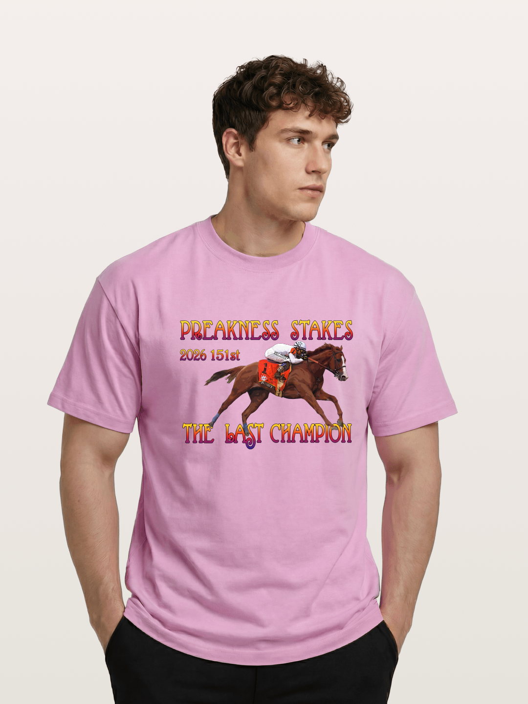 2026 Preakness Race Horse 1 Silks Gildan T-shirt