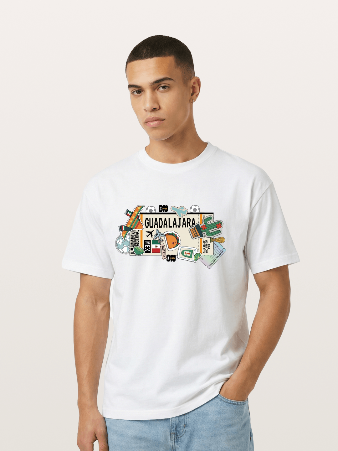 Guadalajara Mexican Culture Art Gildan T-shirt