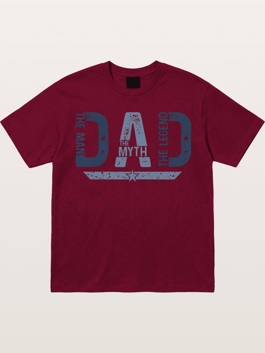 Dad The Man The Myth Legend Gildan T-shirt
