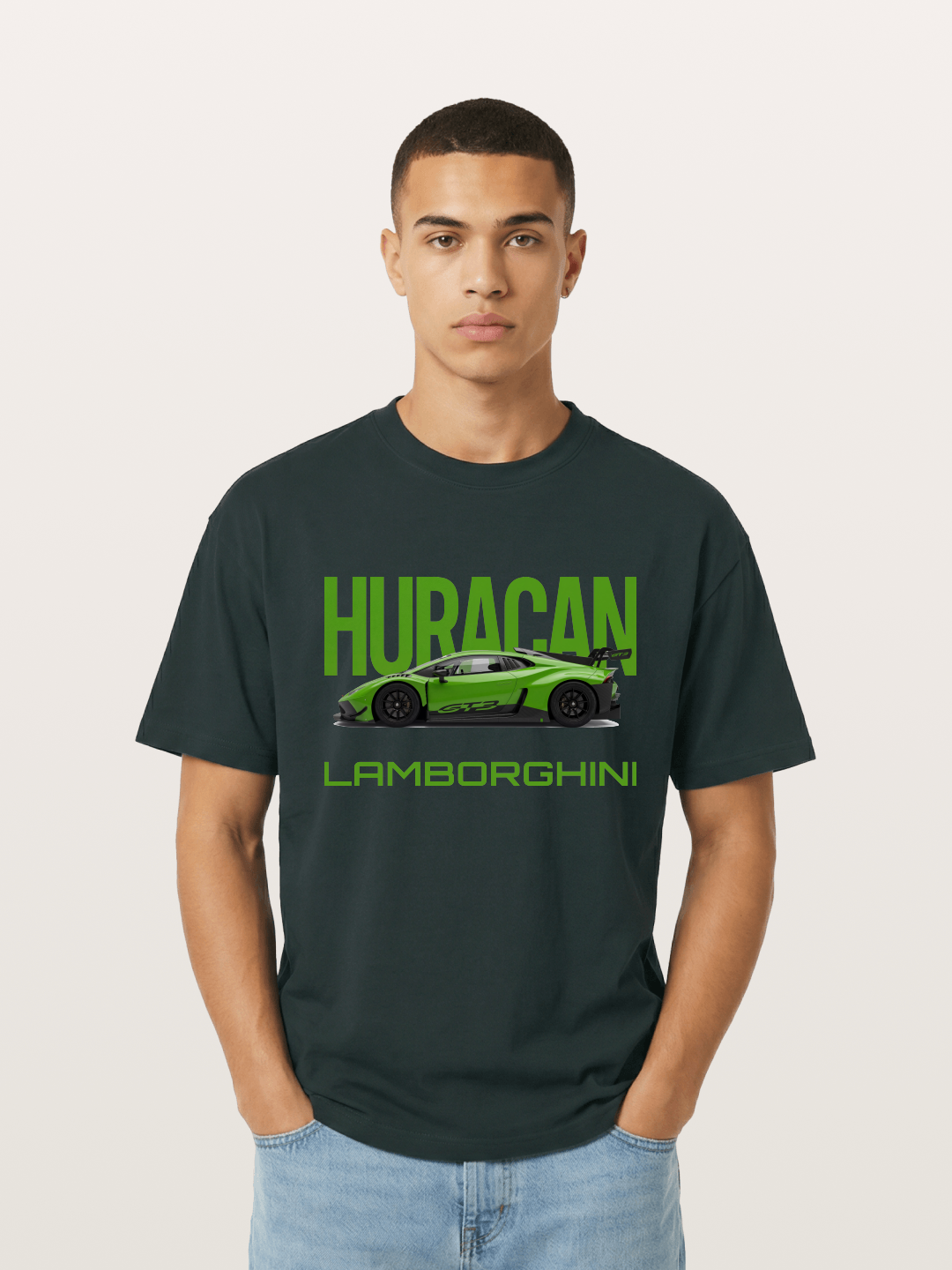 Huracan Green Gildan T-shirt