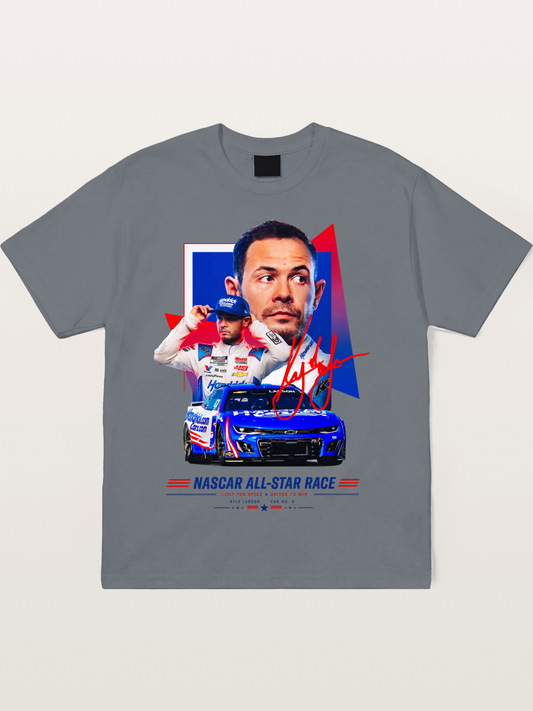 Kyle Larson NASCAR All-Star Graphic Cotton T-shirt