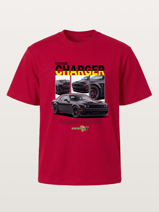 Dodge Hellcat Triple Car Collage Gildan T-shirt