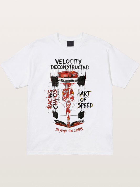 Deconstructed Velocity Cotton T-shirt