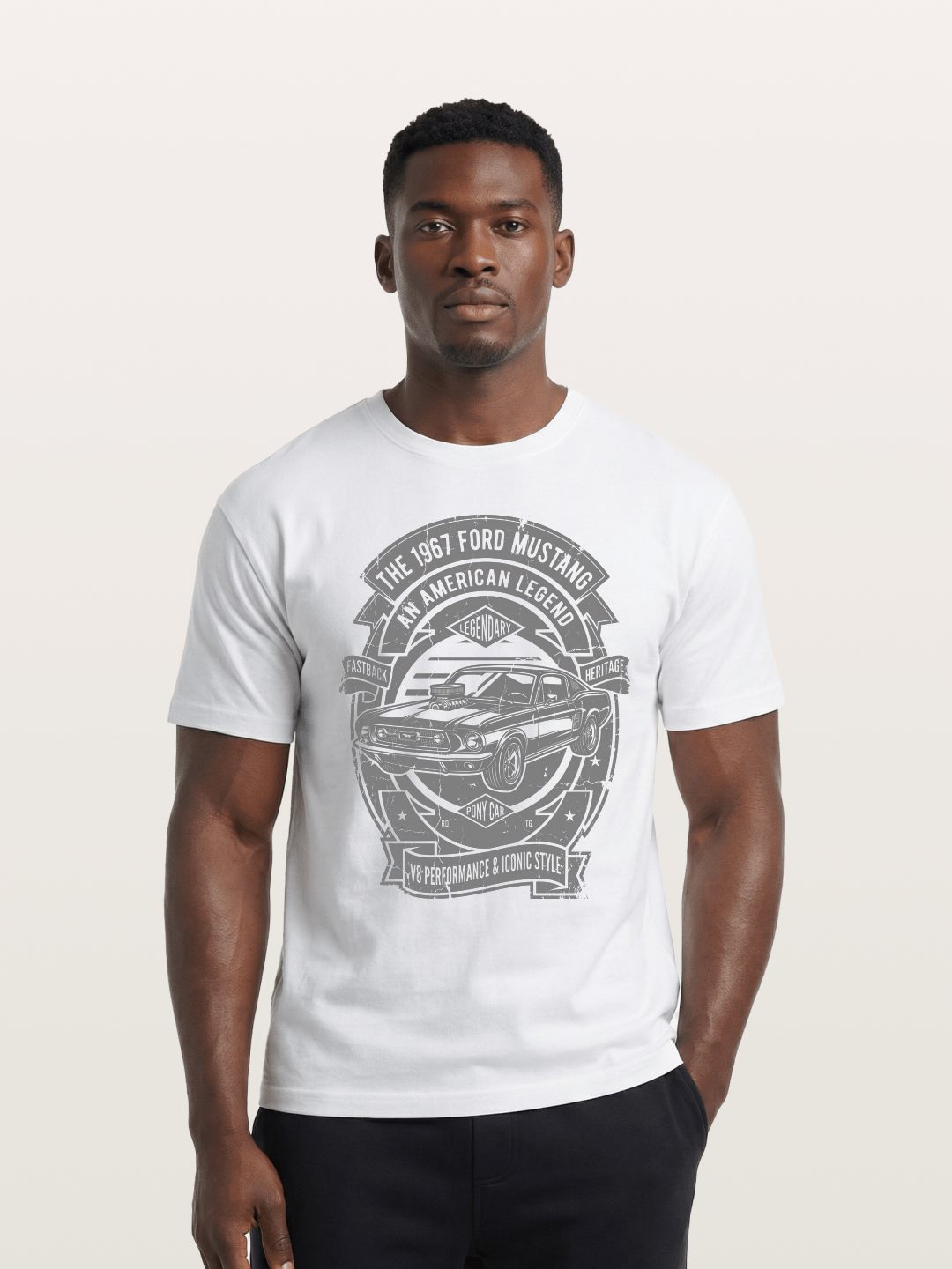 Muscle Glow Cotton T-shirt