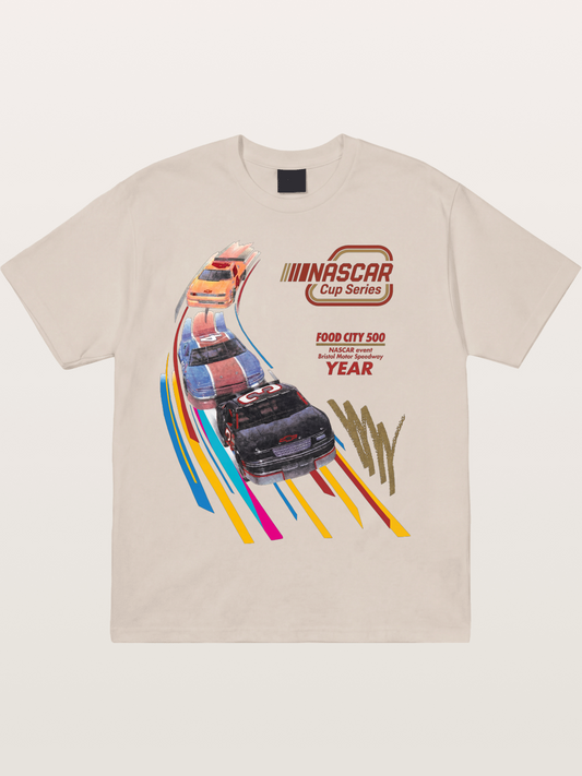 Vintage NASCAR Race Graphic Cotton T-shirt