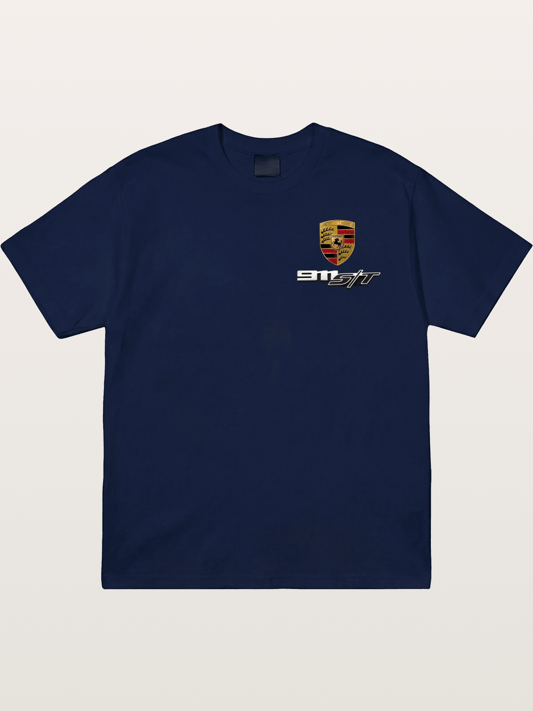 Porsche Crest With 911 ST Gildan T-shirt