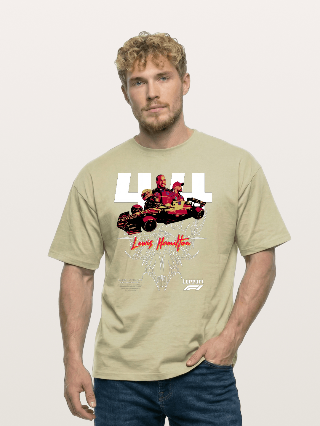 Lewis Hamilton F1 Legend Cotton T-shirt