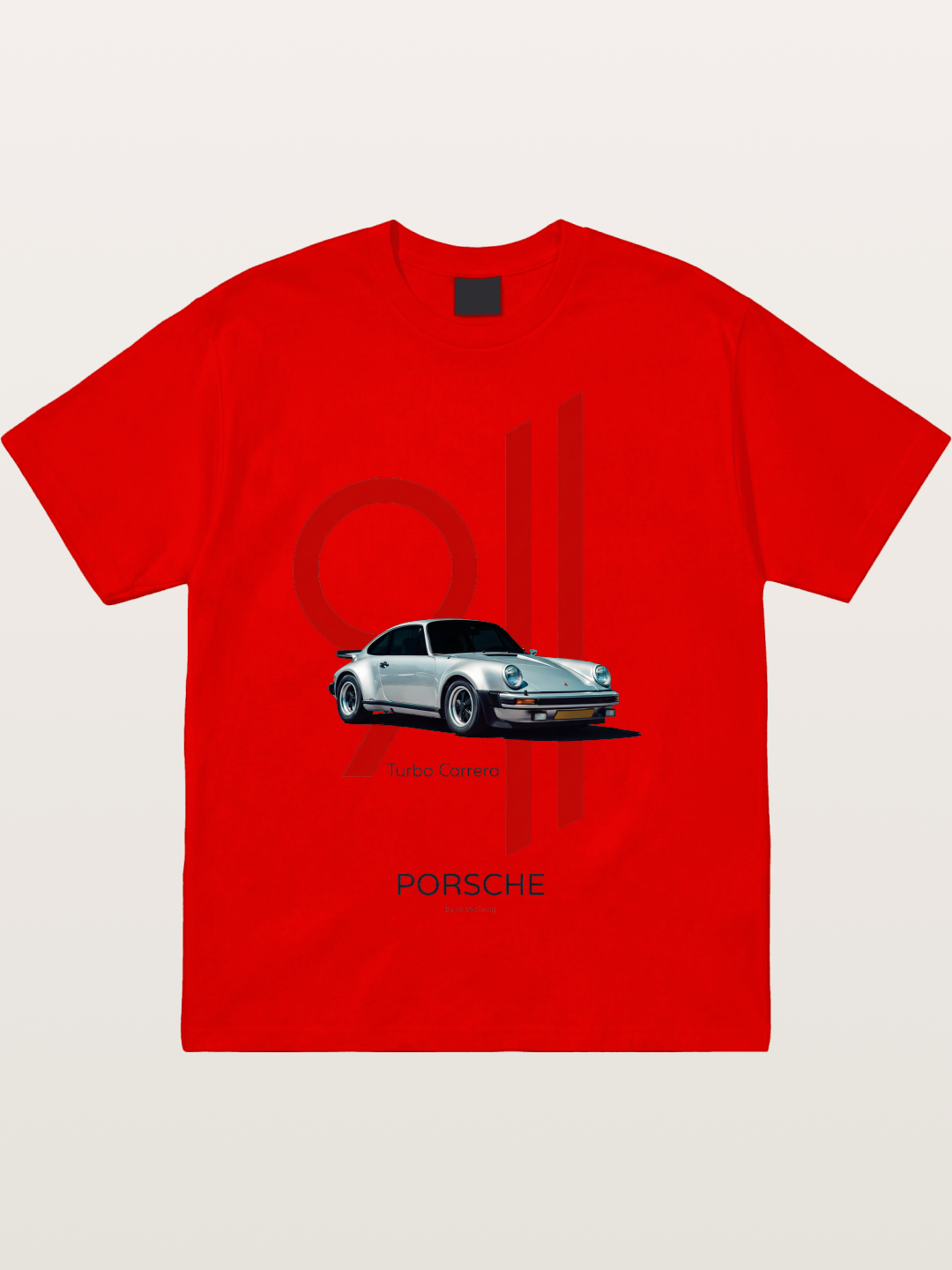 911 Turbo Carrera Minimal Art Cotton T-shirt
