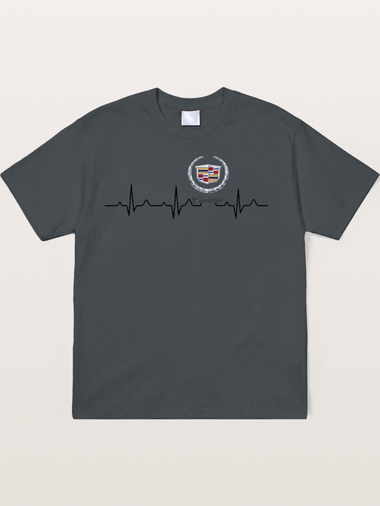 Cadillac Heartbeat Graphic Soft-Stay T-shirt