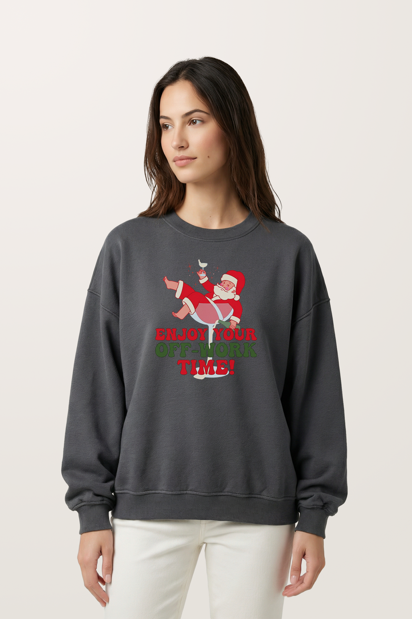 Santa’s Off-Time Sweatshirts