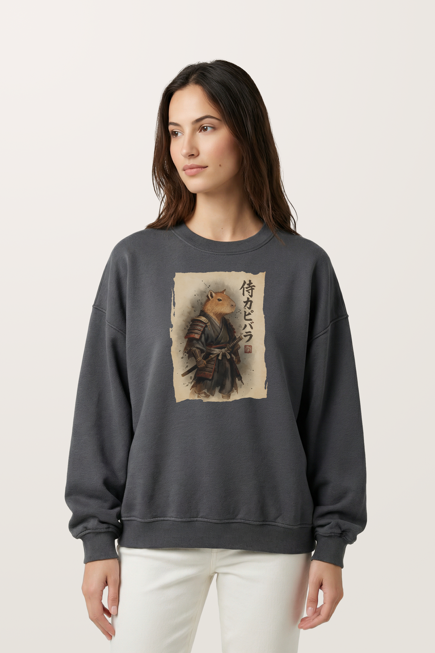 Samurai Capybara Sweatshirts
