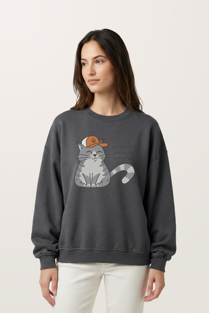 Sassy Cat Sweatshirts