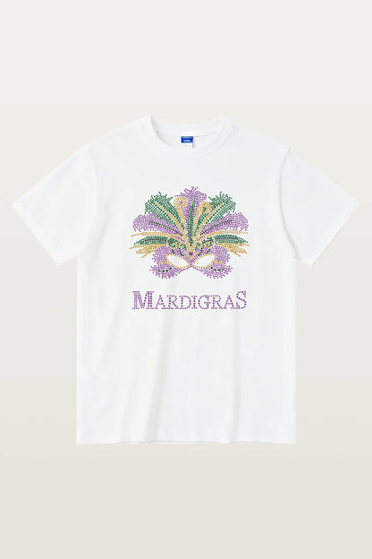 Mardi Gras Mask T-Shirts