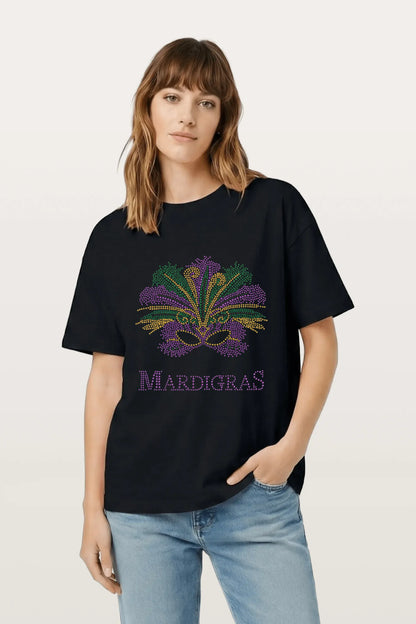 Mardi Gras Mask T-Shirts