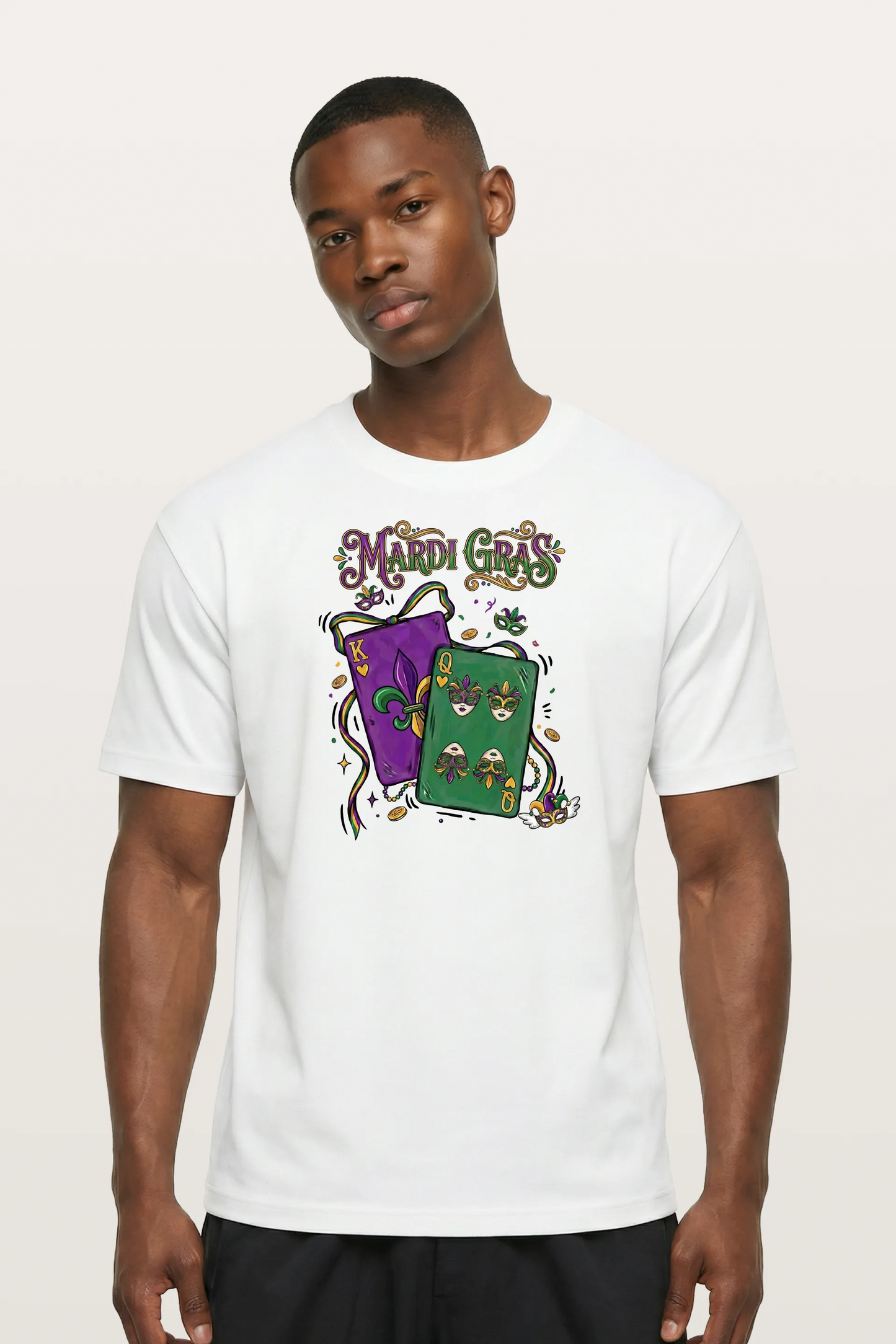 Mardi Gras Cards T-Shirts