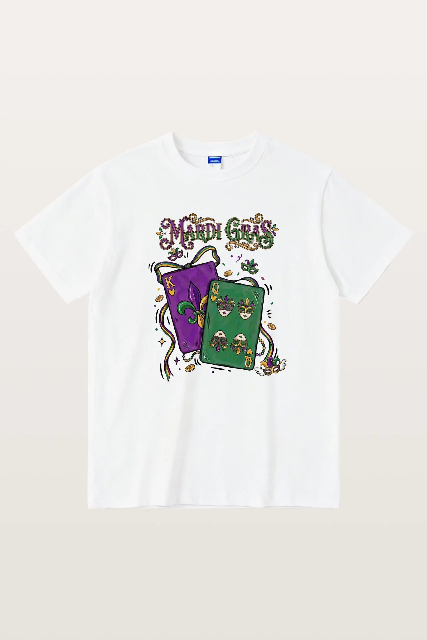 Mardi Gras Cards T-Shirts