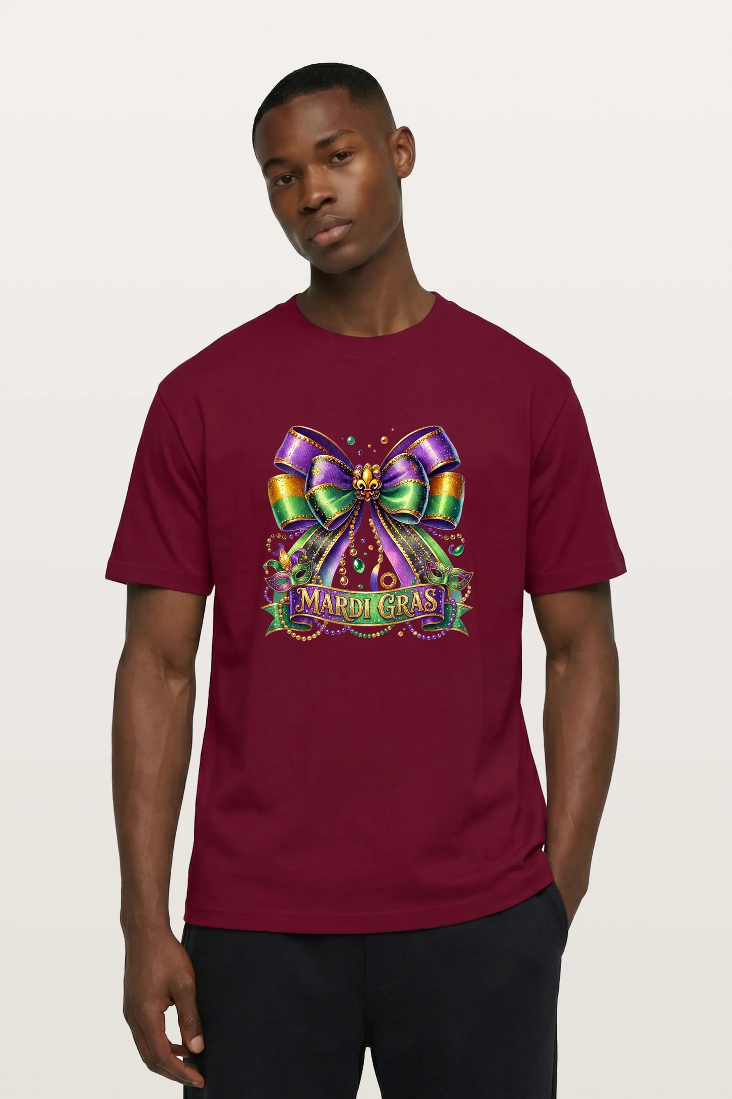 Mardi Gras Bow T-Shirts