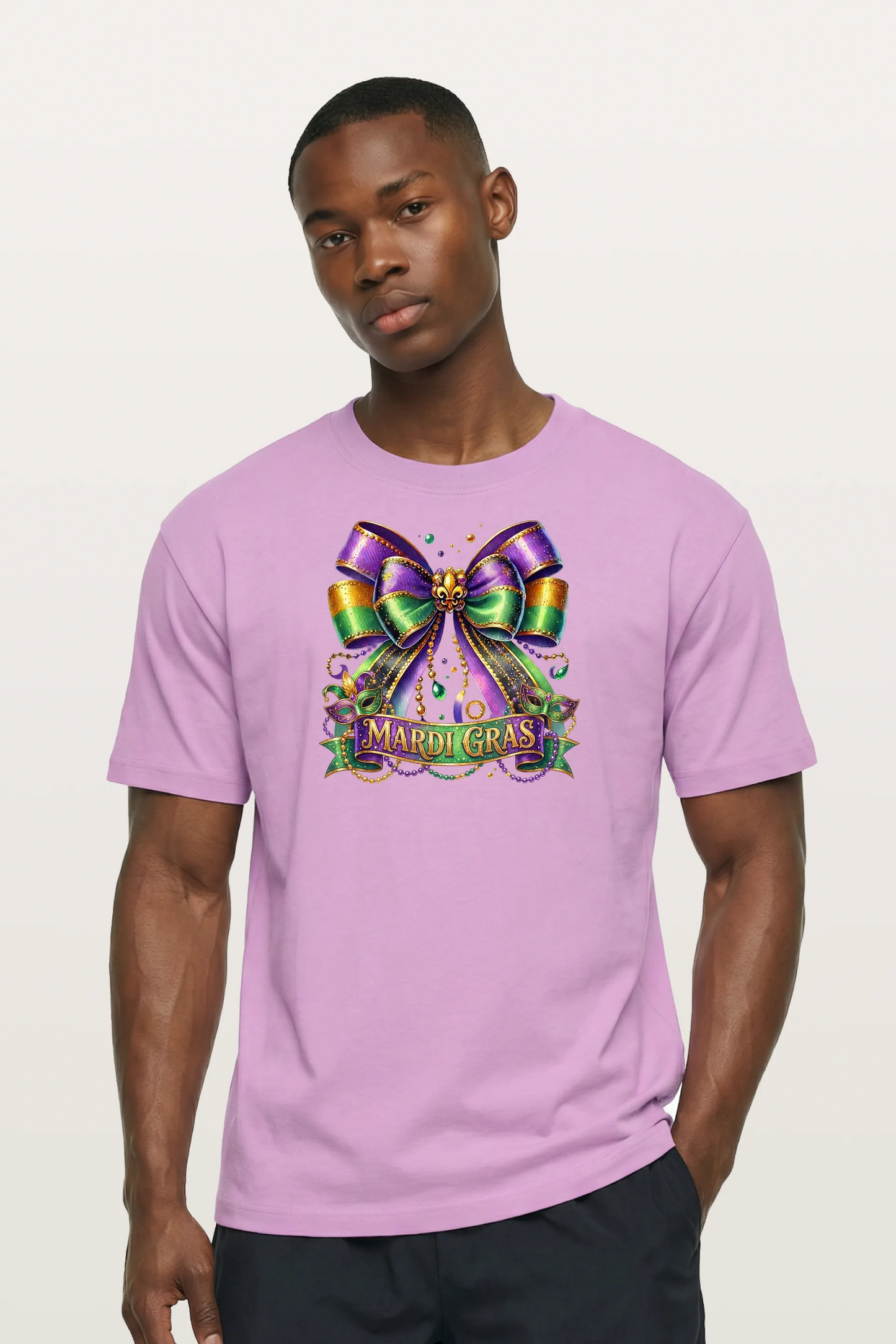 Mardi Gras Bow T-Shirts