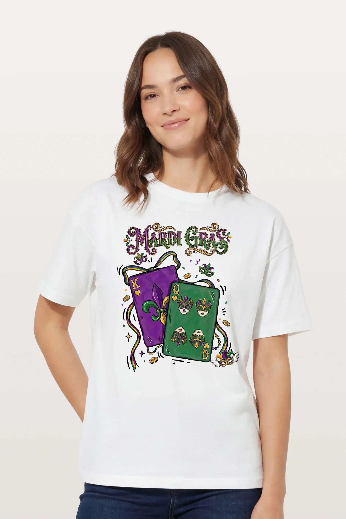 Mardi Gras Cards T-Shirts