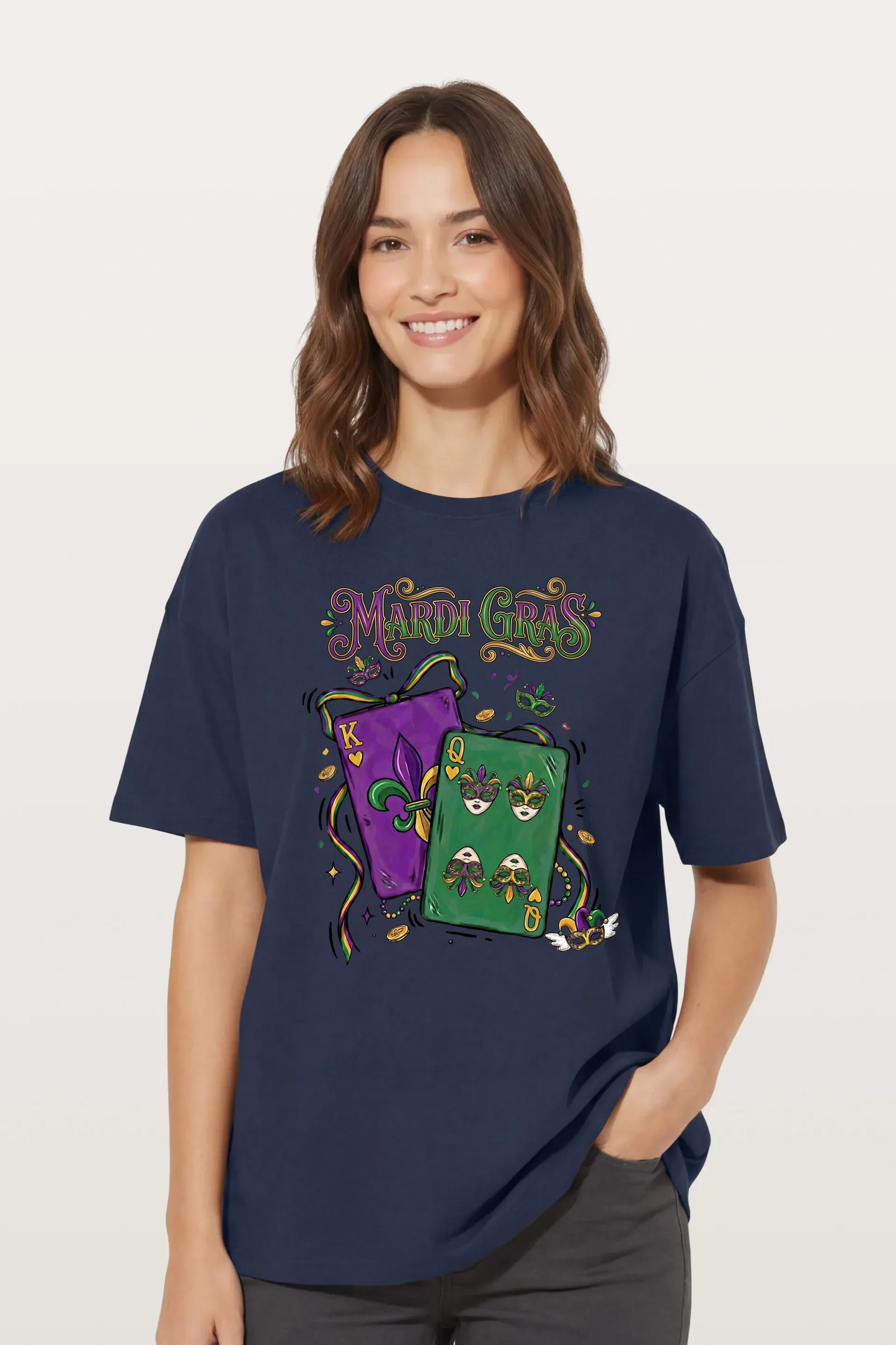 Mardi Gras Cards T-Shirts
