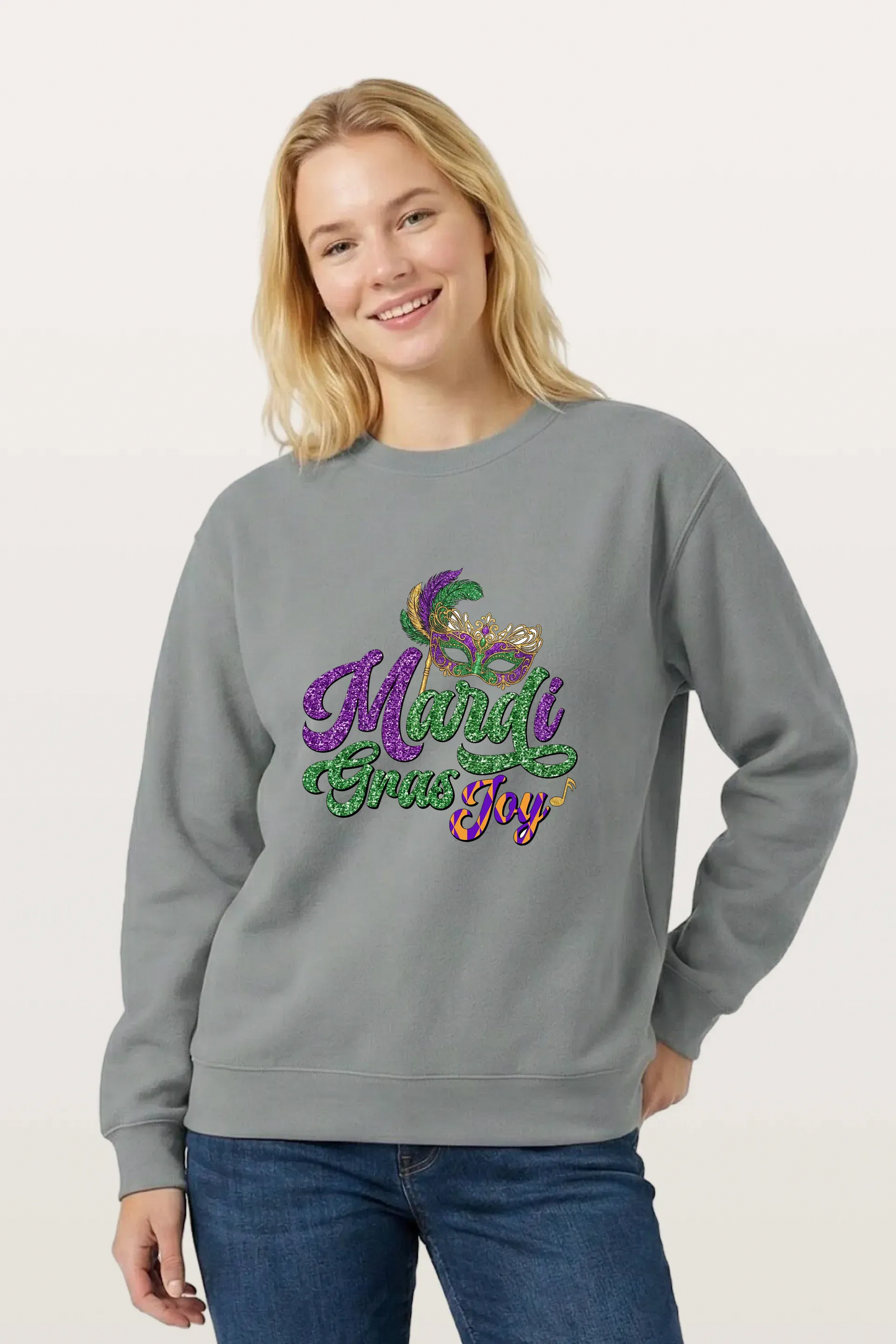 Gras Glitter Sweatshirts