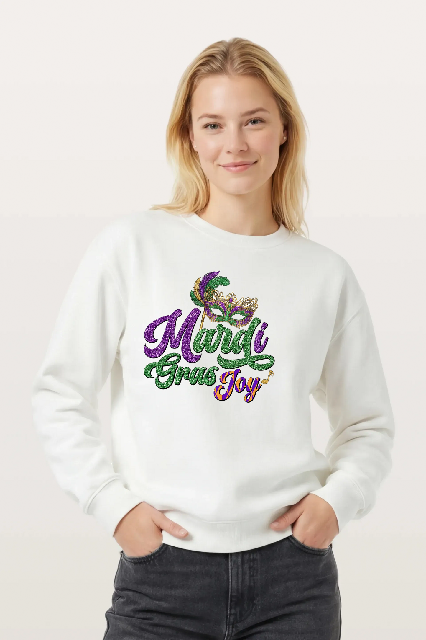 Gras Glitter Sweatshirts