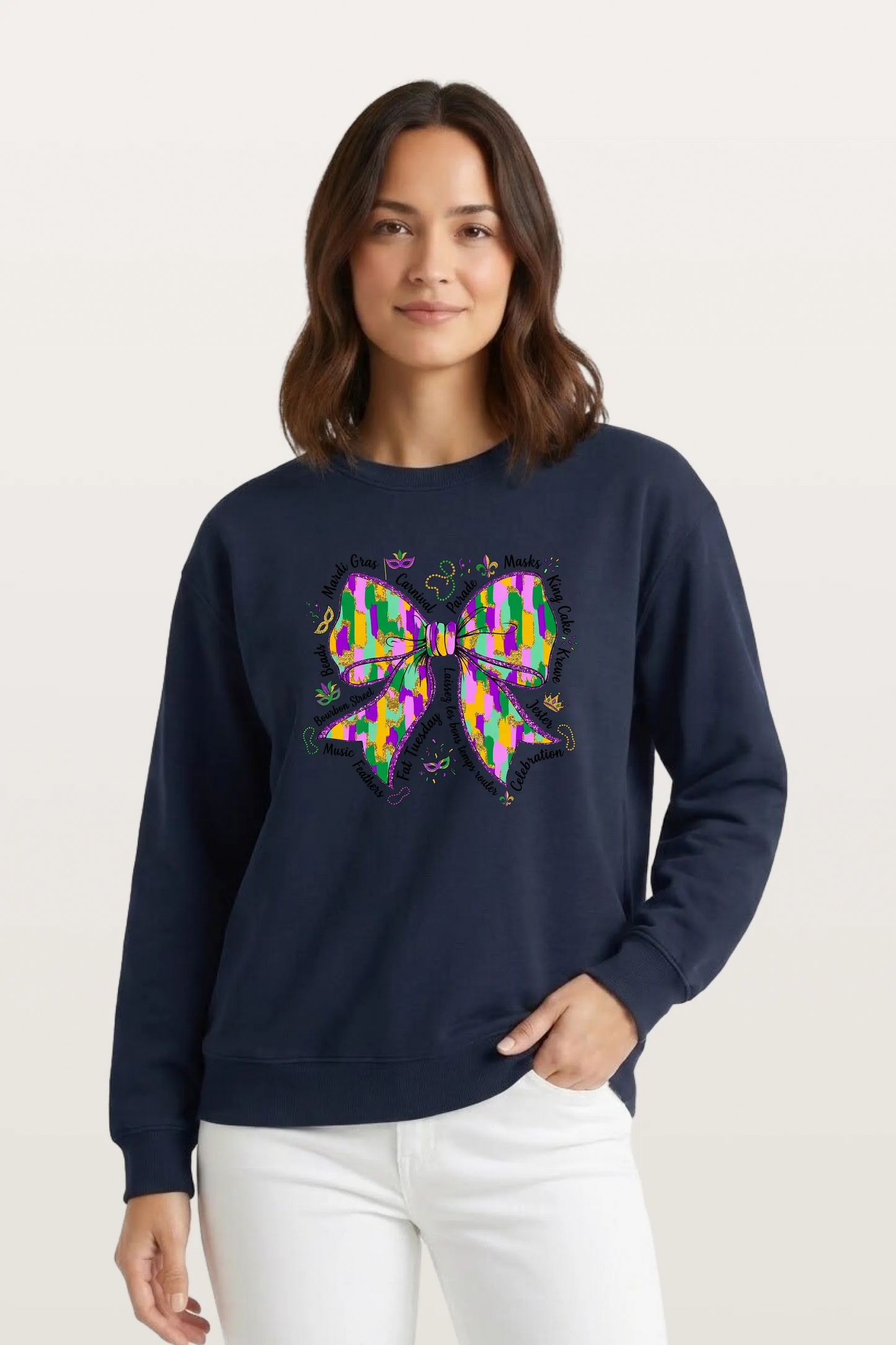 Gras Bow Sweatshirts
