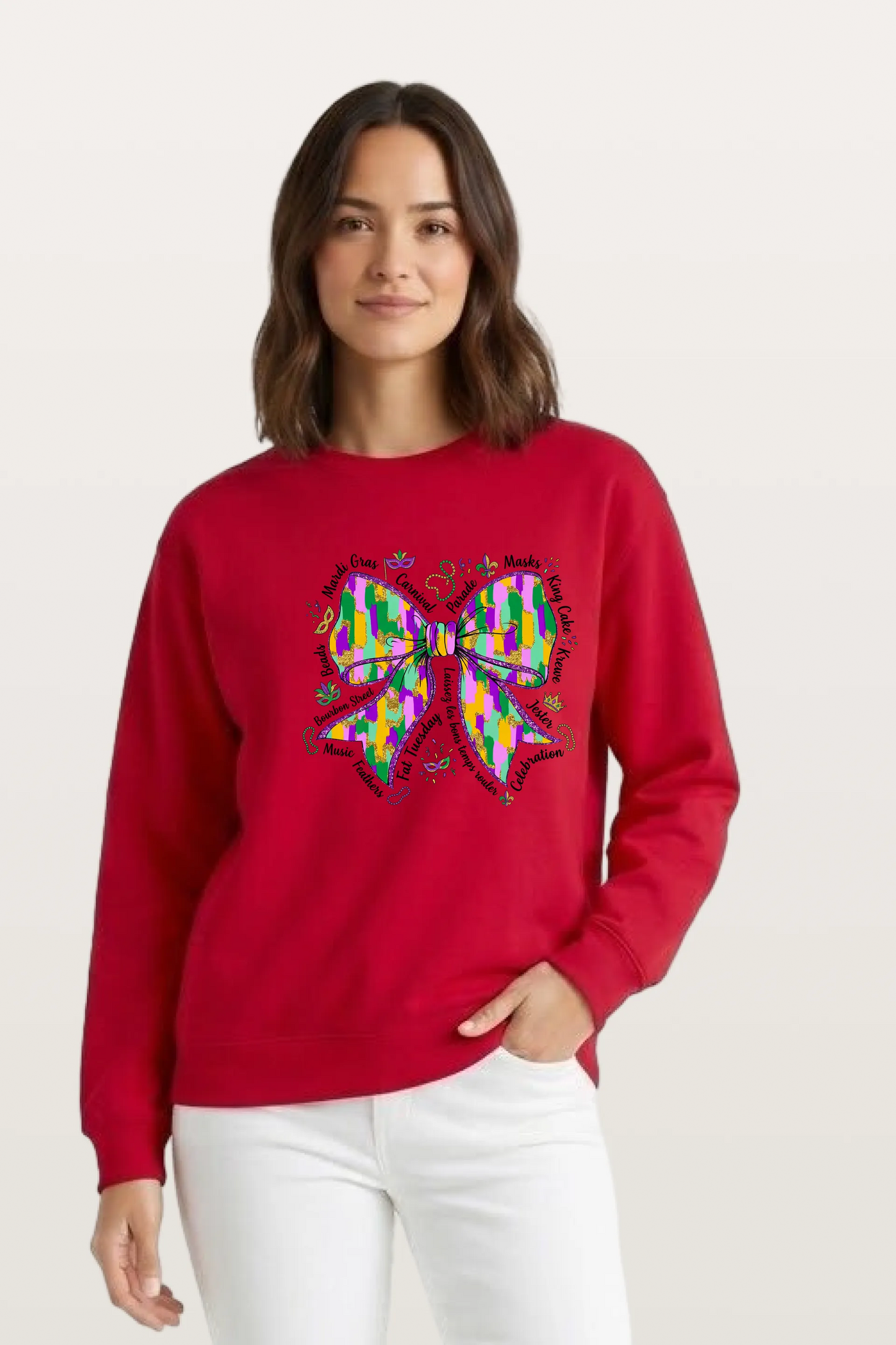 Gras Bow Sweatshirts