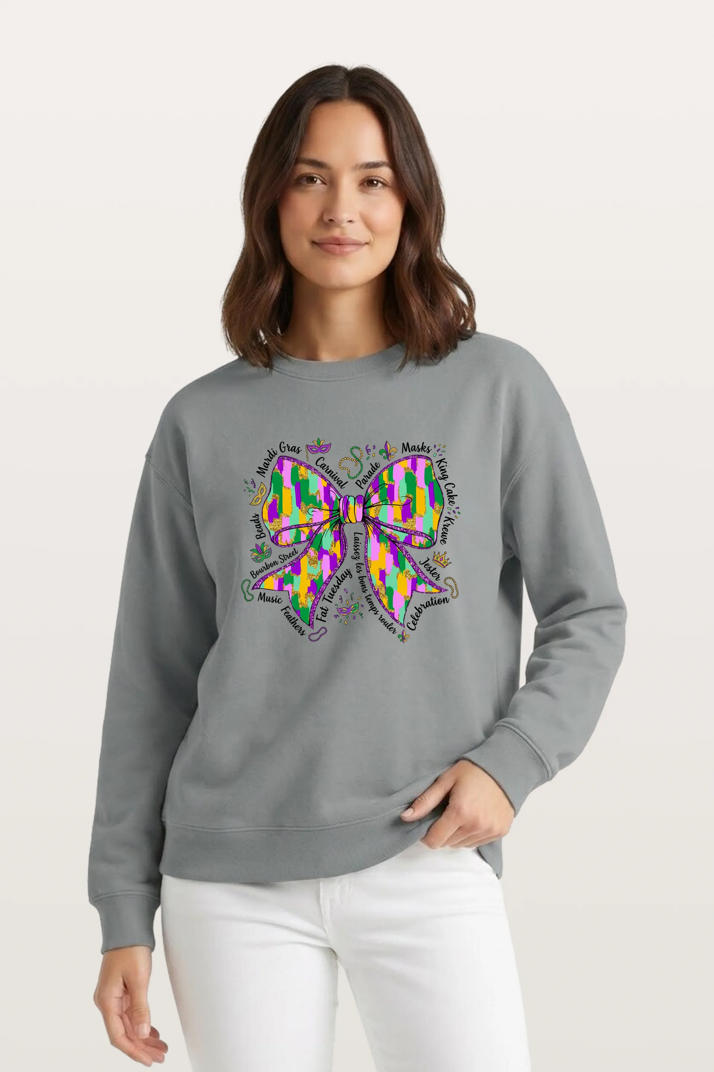 Gras Bow Sweatshirts