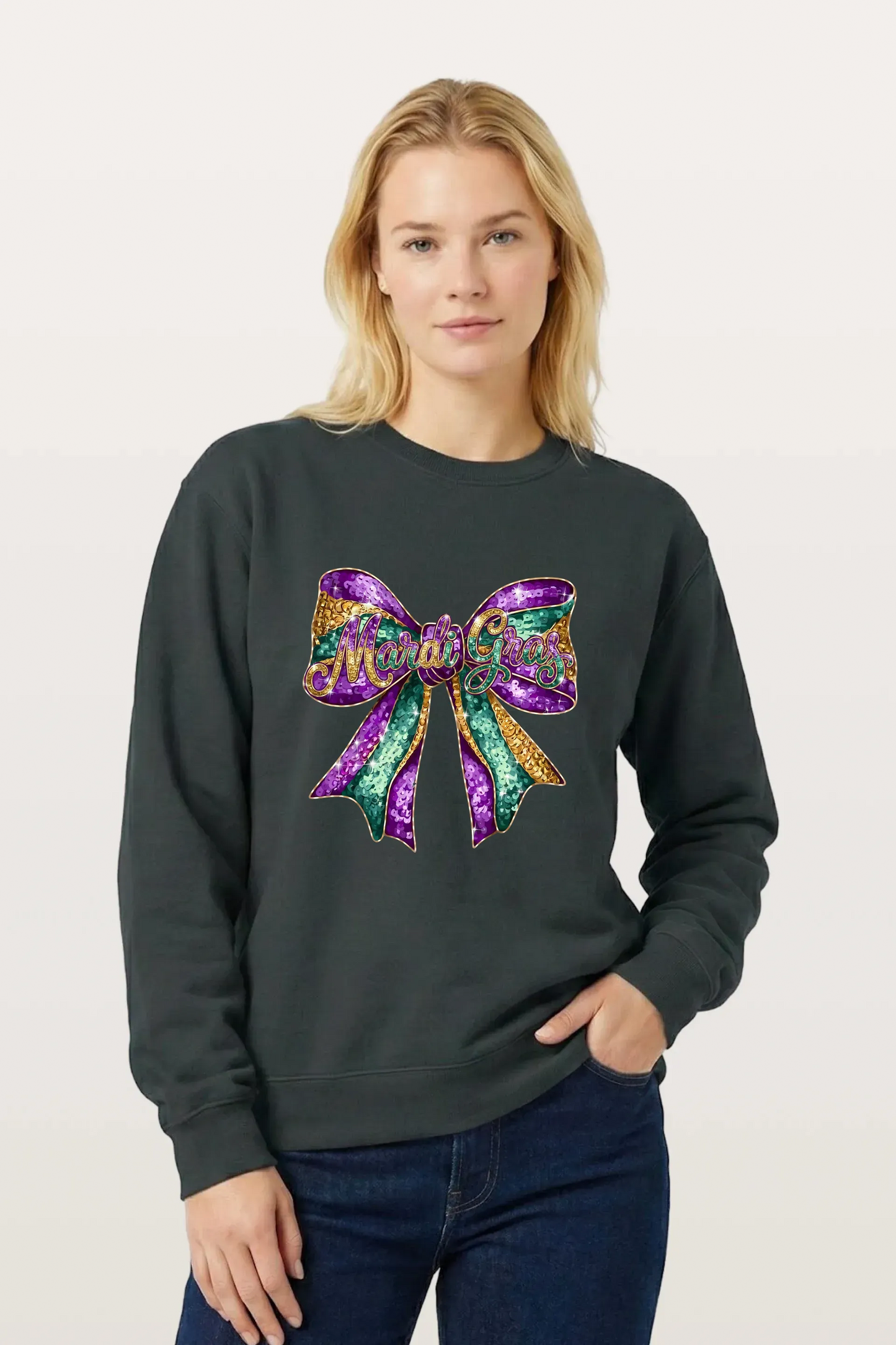 Carnival Sparkle Badge Sweatshirts