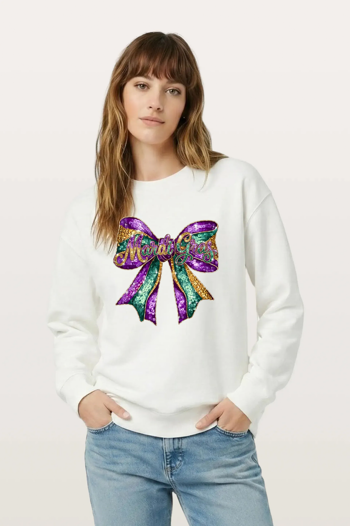 Carnival Sparkle Badge Sweatshirts