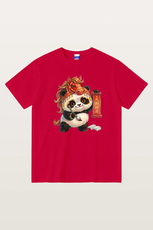 Panda Horse Success Gildan T-Shirts