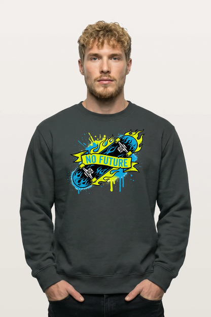 No Future Skater Sweatshirts
