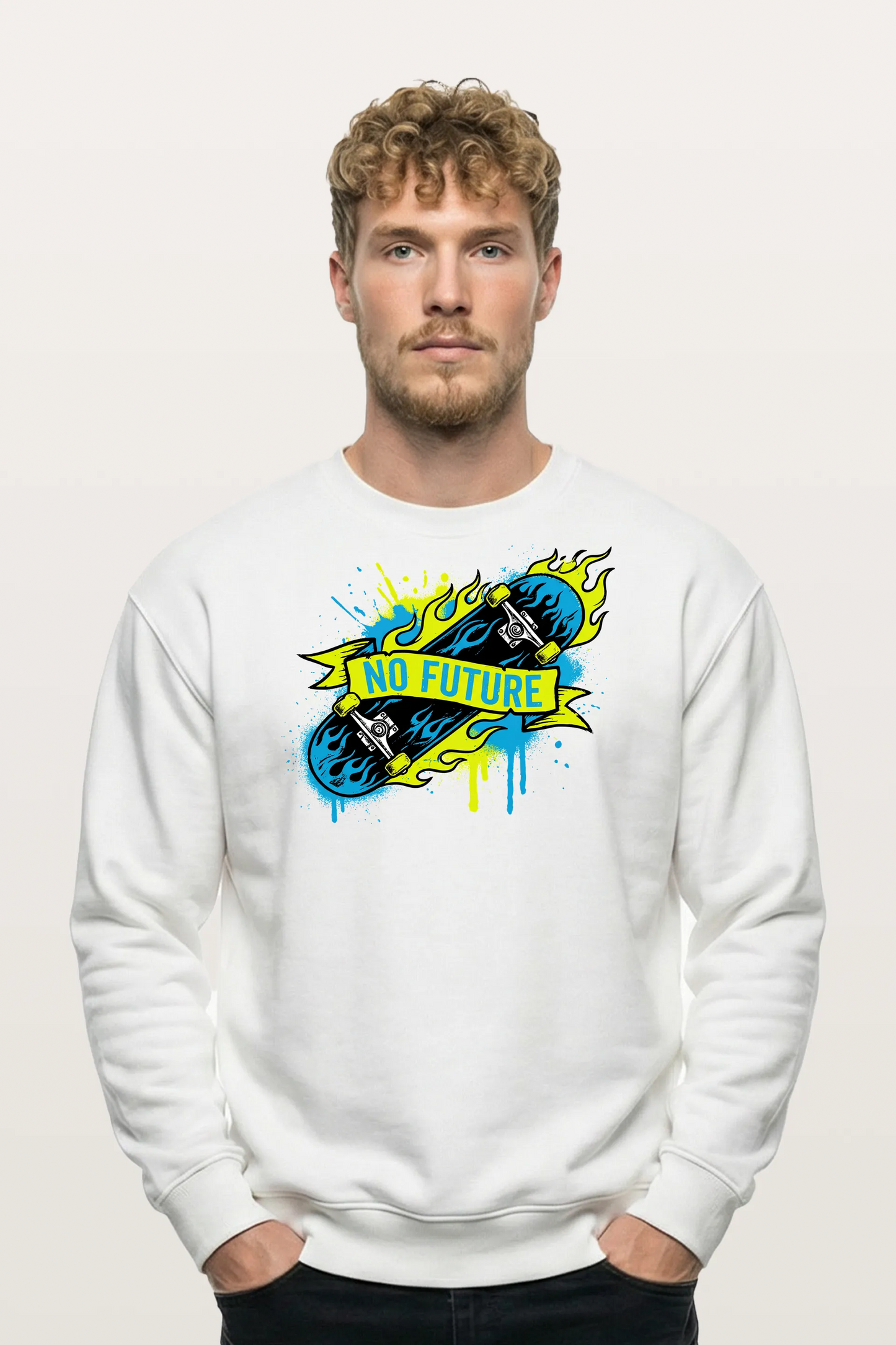 No Future Skater Sweatshirts