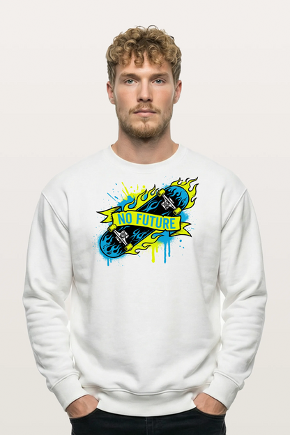 No Future Skater Sweatshirts