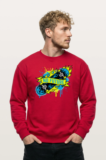 No Future Skater Sweatshirts