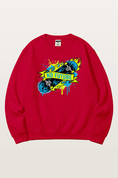 No Future Skater Sweatshirts