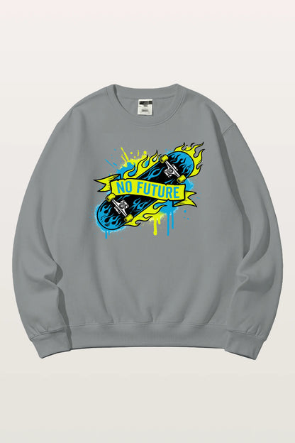 No Future Skater Sweatshirts