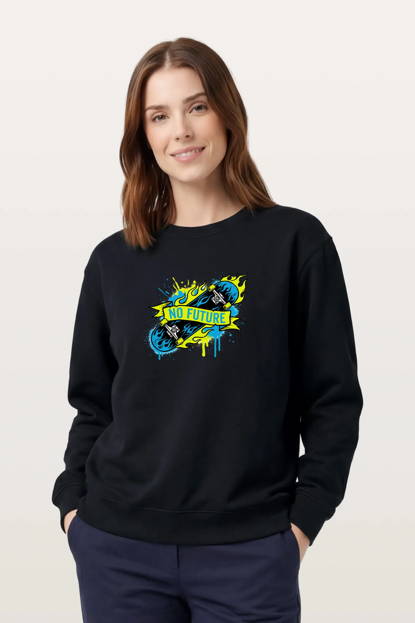 No Future Skater Sweatshirts