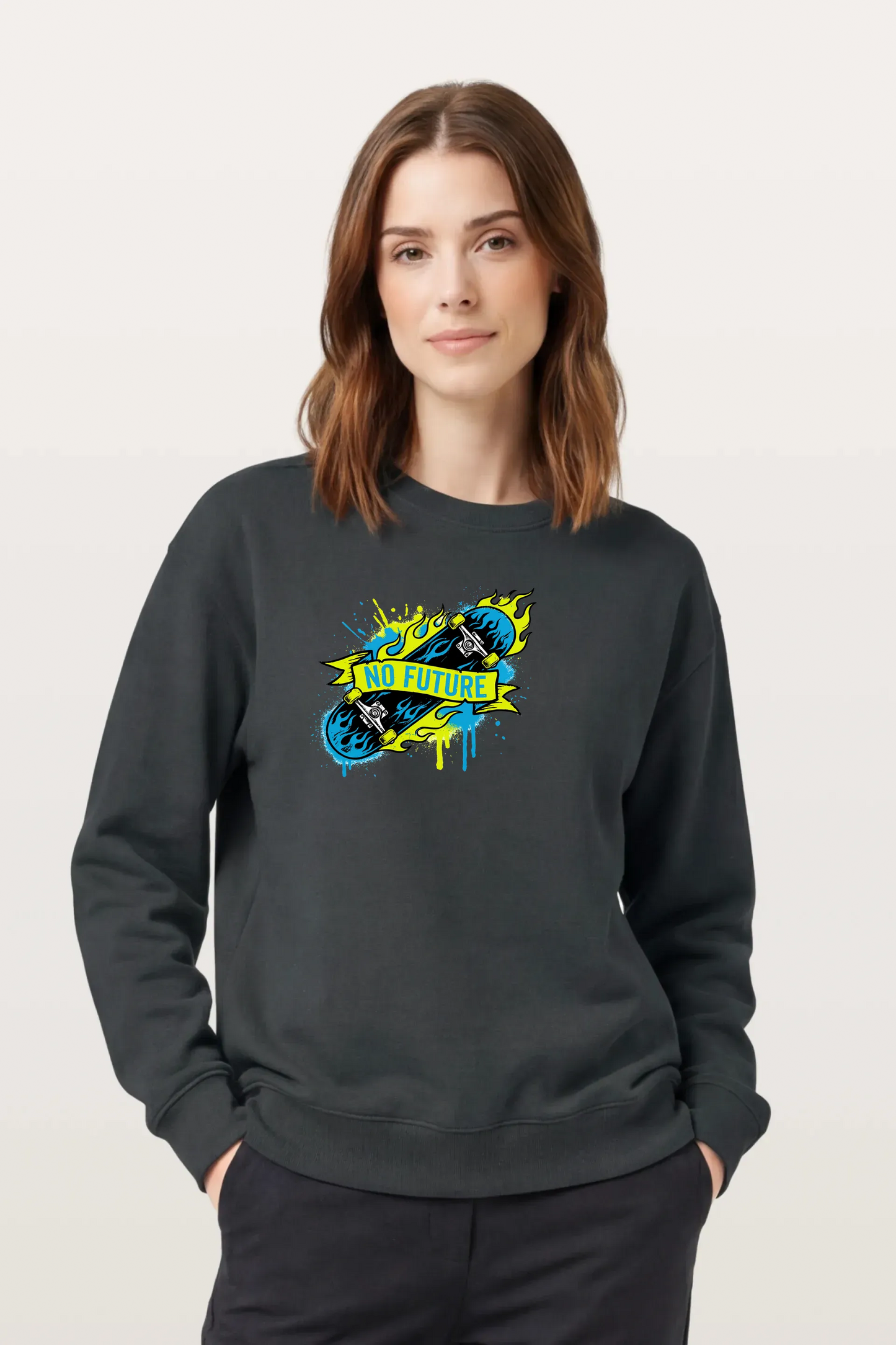 No Future Skater Sweatshirts