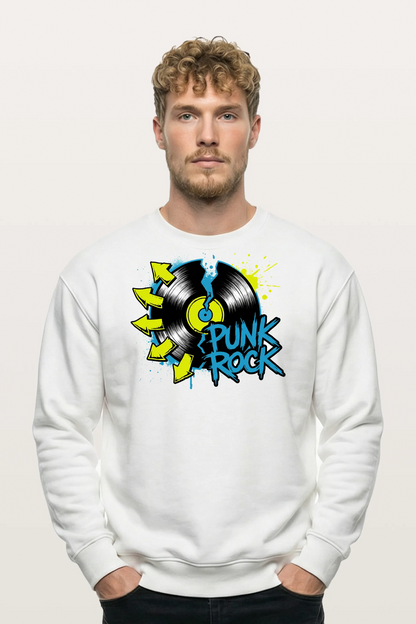 Punk Rock Vinyl Sweatshirts