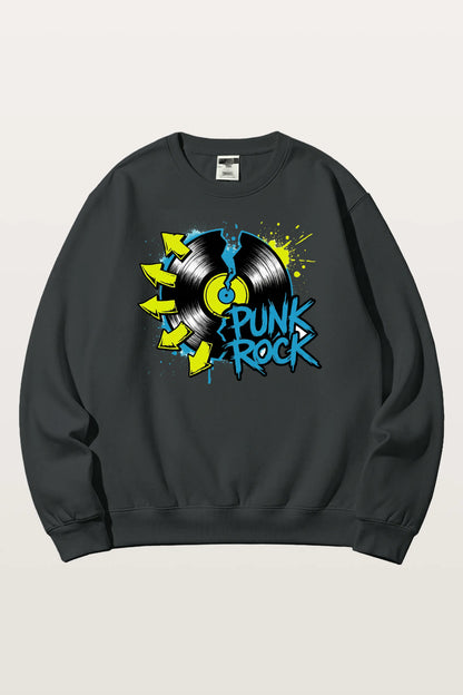 Punk Rock Vinyl Sweatshirts