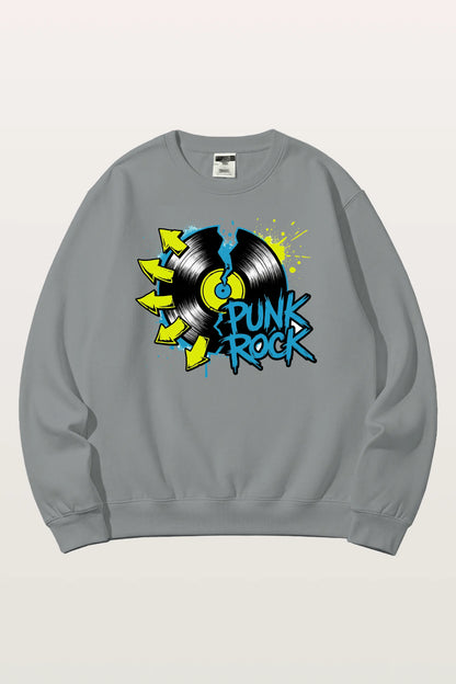 Punk Rock Vinyl Sweatshirts