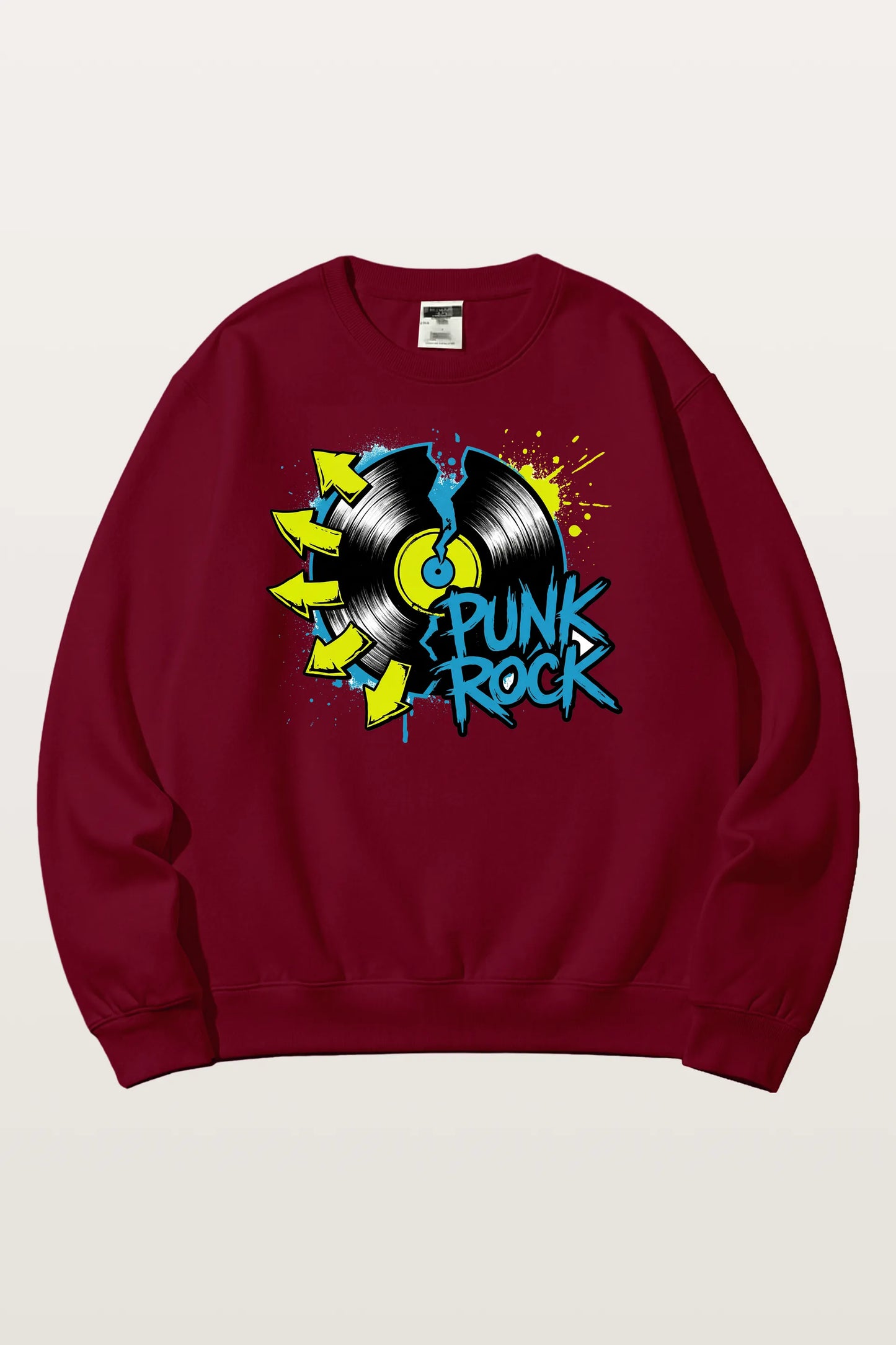 Punk Rock Vinyl Sweatshirts