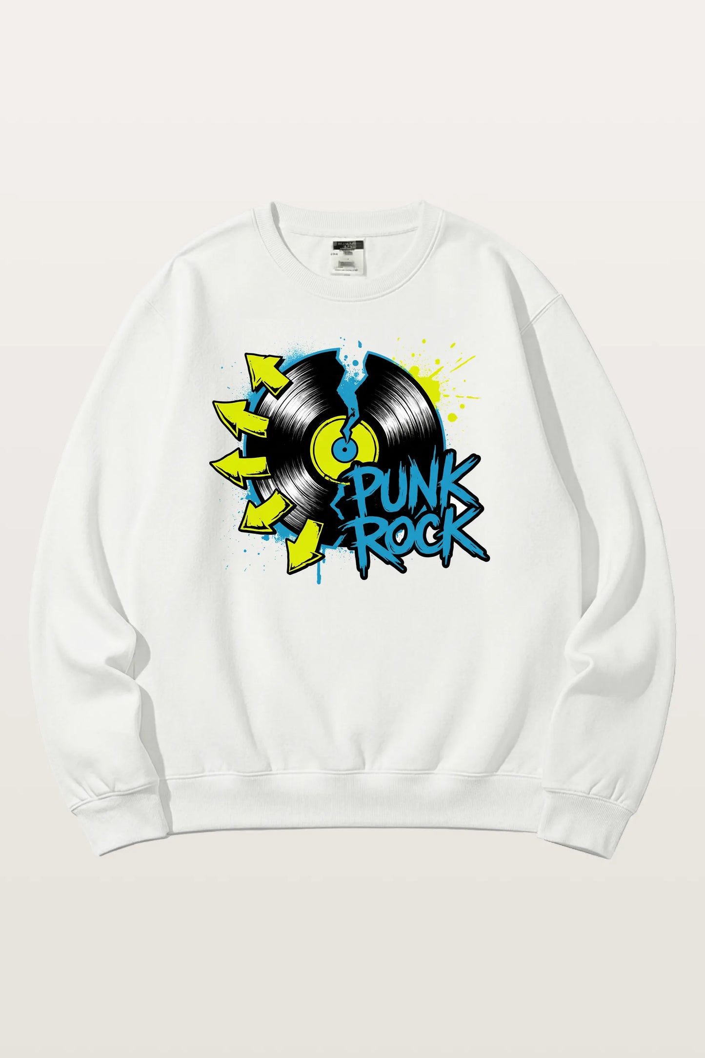 Punk Rock Vinyl Sweatshirts