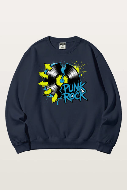 Punk Rock Vinyl Sweatshirts